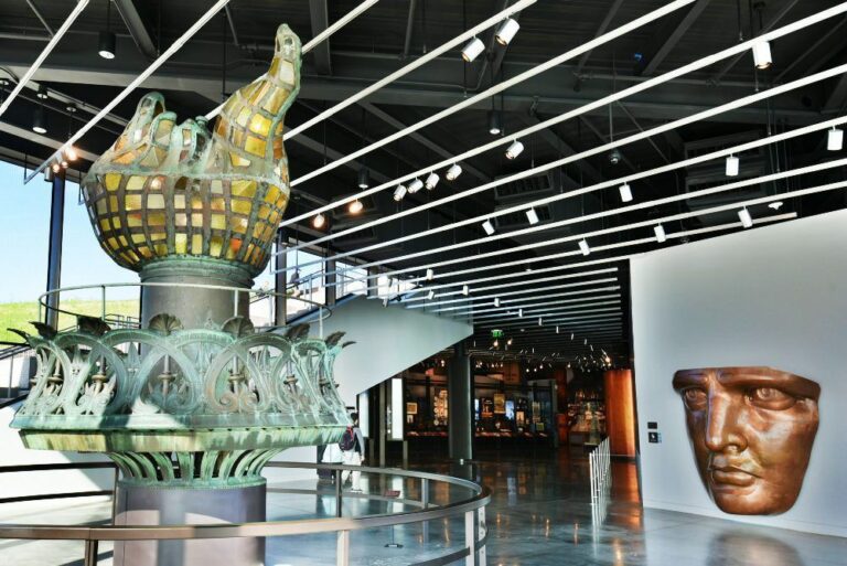 El nuevo museo de la Estatua de la Libertad