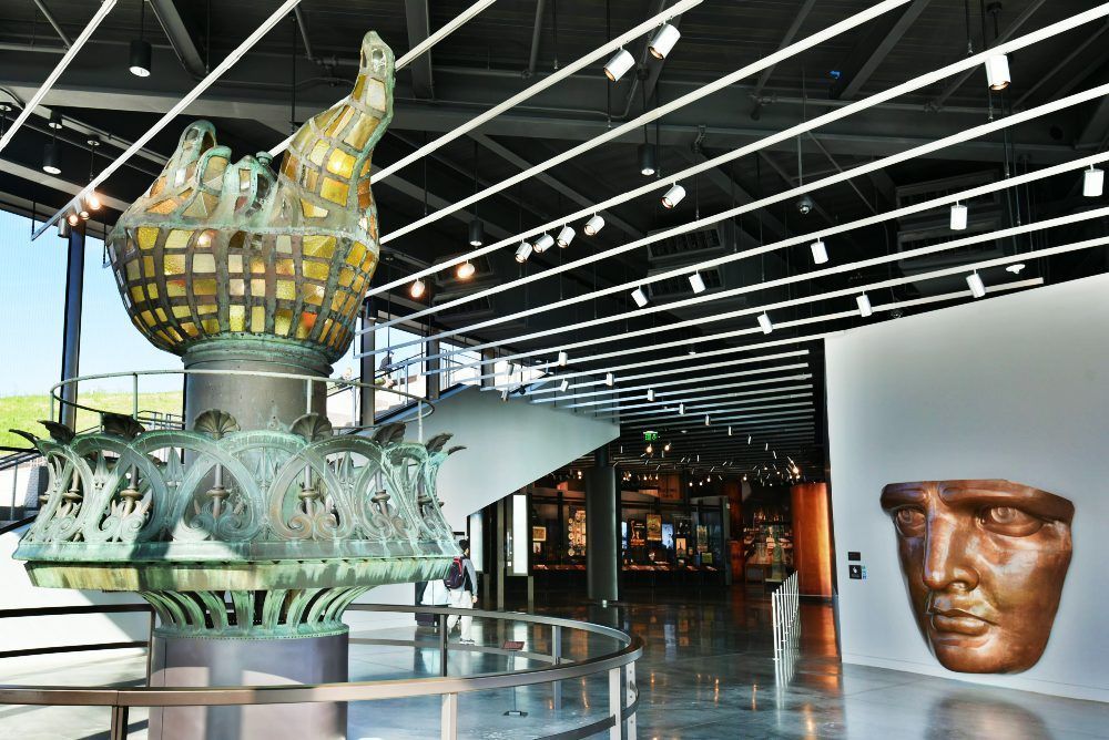 El nuevo museo de la Estatua de la Libertad