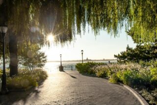 Battery Park, el parque que mira a la estatua