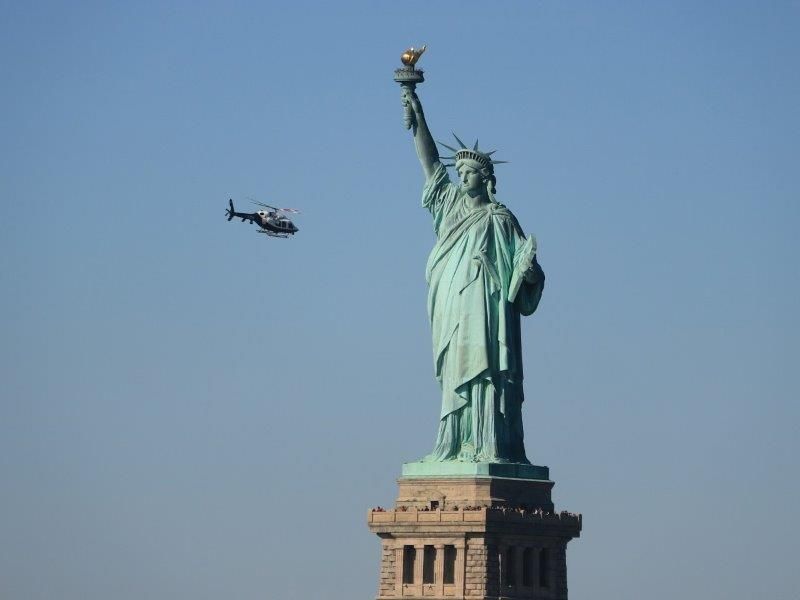 Vuelos en helicóptero a la Estatua de la Libertad